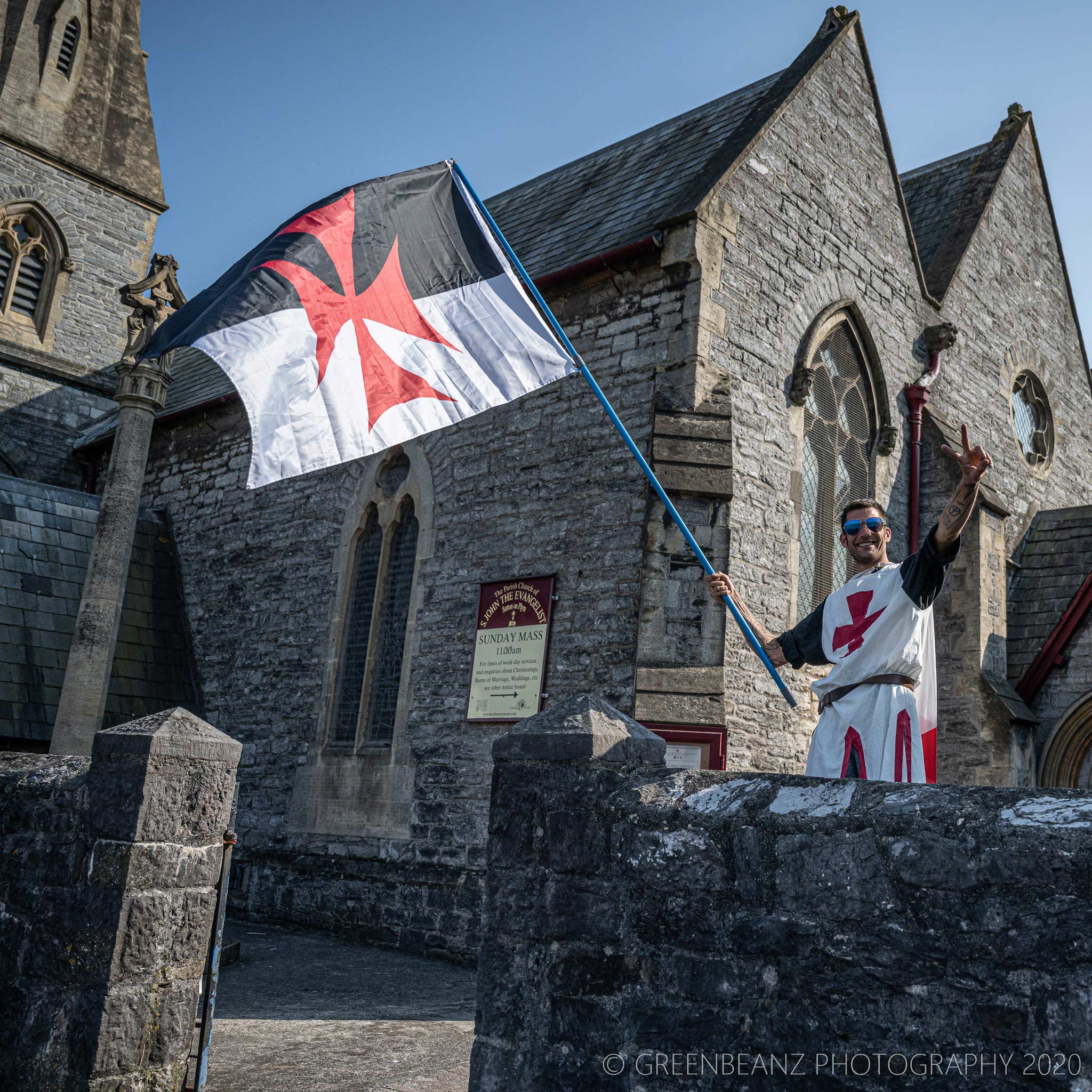 St Georges Day Plymouth April 2020